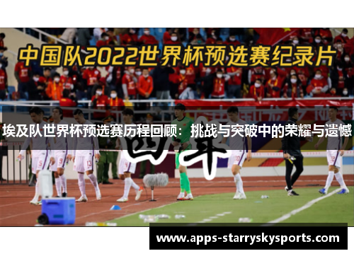 埃及队世界杯预选赛历程回顾：挑战与突破中的荣耀与遗憾
